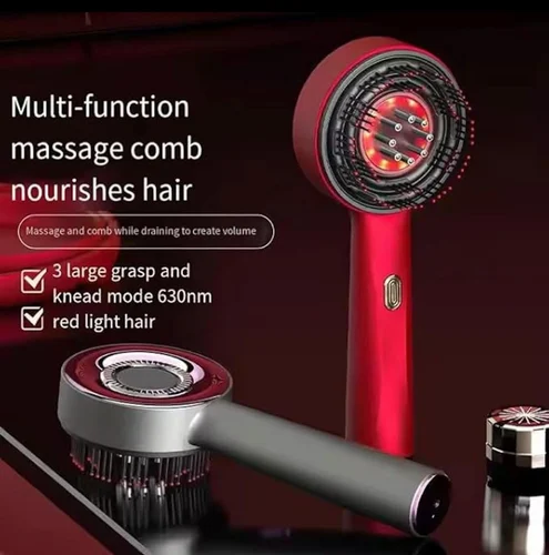 Best Rechargeable Oil Massager Comb – Electric Scalp & Hair Growth Massager for Dandruff & Stress Relief