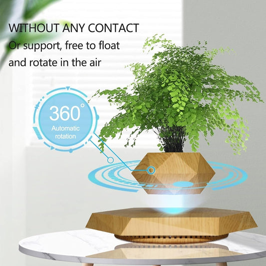 Air Floating Pot: Magnetic Levitating Planter for Modern Home Decor & Indoor Gardening