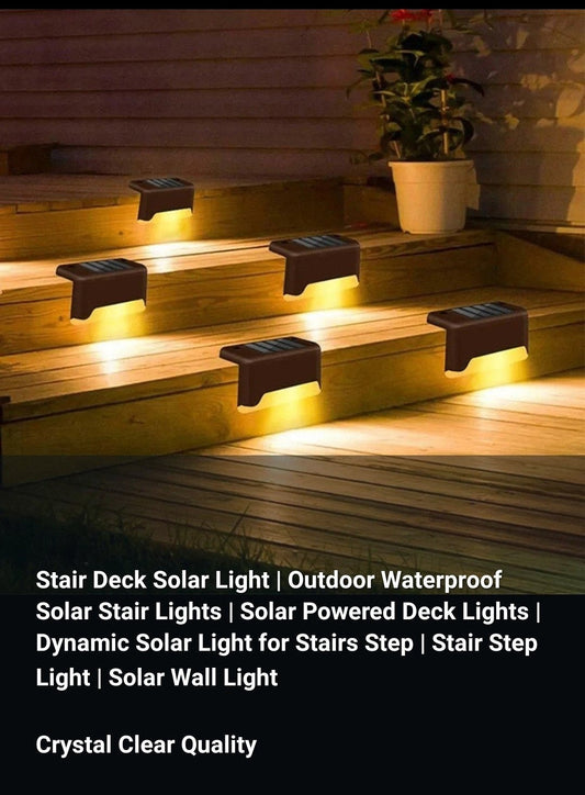 Best Solar Step Lights for Outdoor Stairs – Waterproof, Auto-On LED for Garden & Pathway Safety