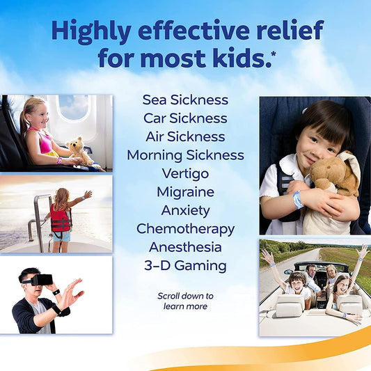 Best Motion Sickness Bands for Nausea Relief – Natural Travel Solution for Car, Air & Sea
