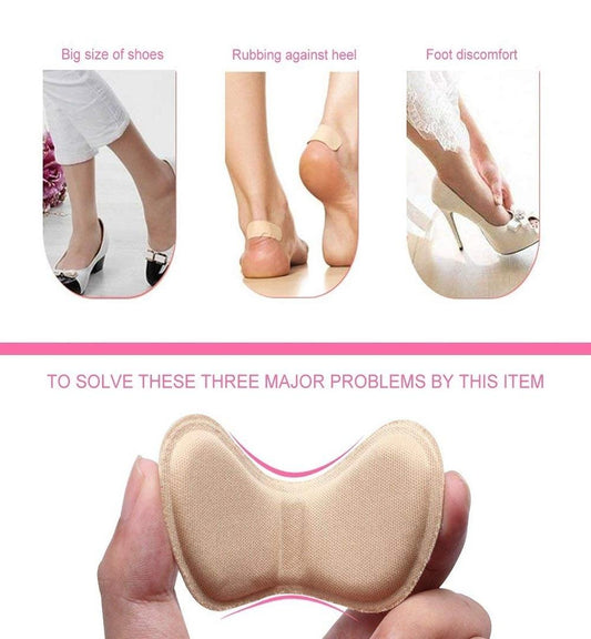 Heel Protection Grip Pads for Shoes | Anti-Slip Heel Cushions, Blister Prevention & Comfort Inserts for Women & Men