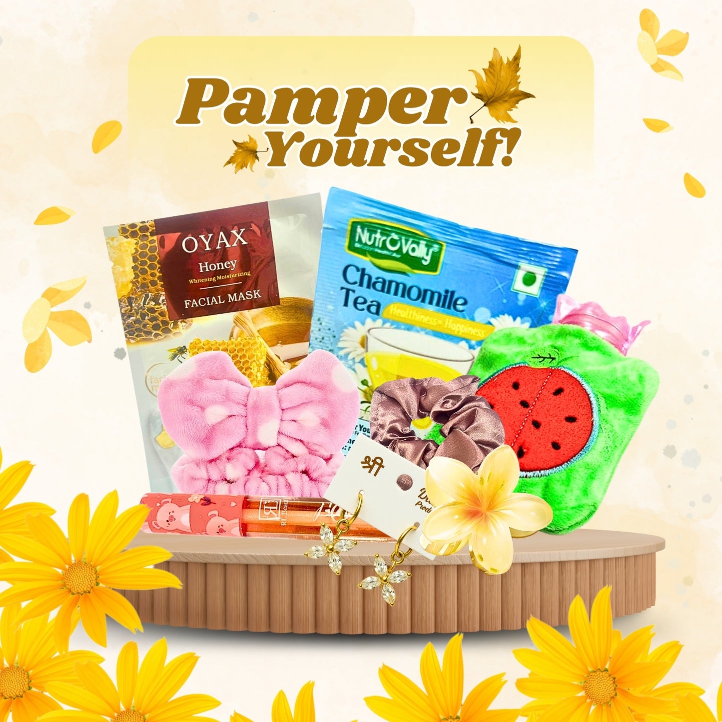 Period Pamper Kit | Pamper Items & Personalized Message
