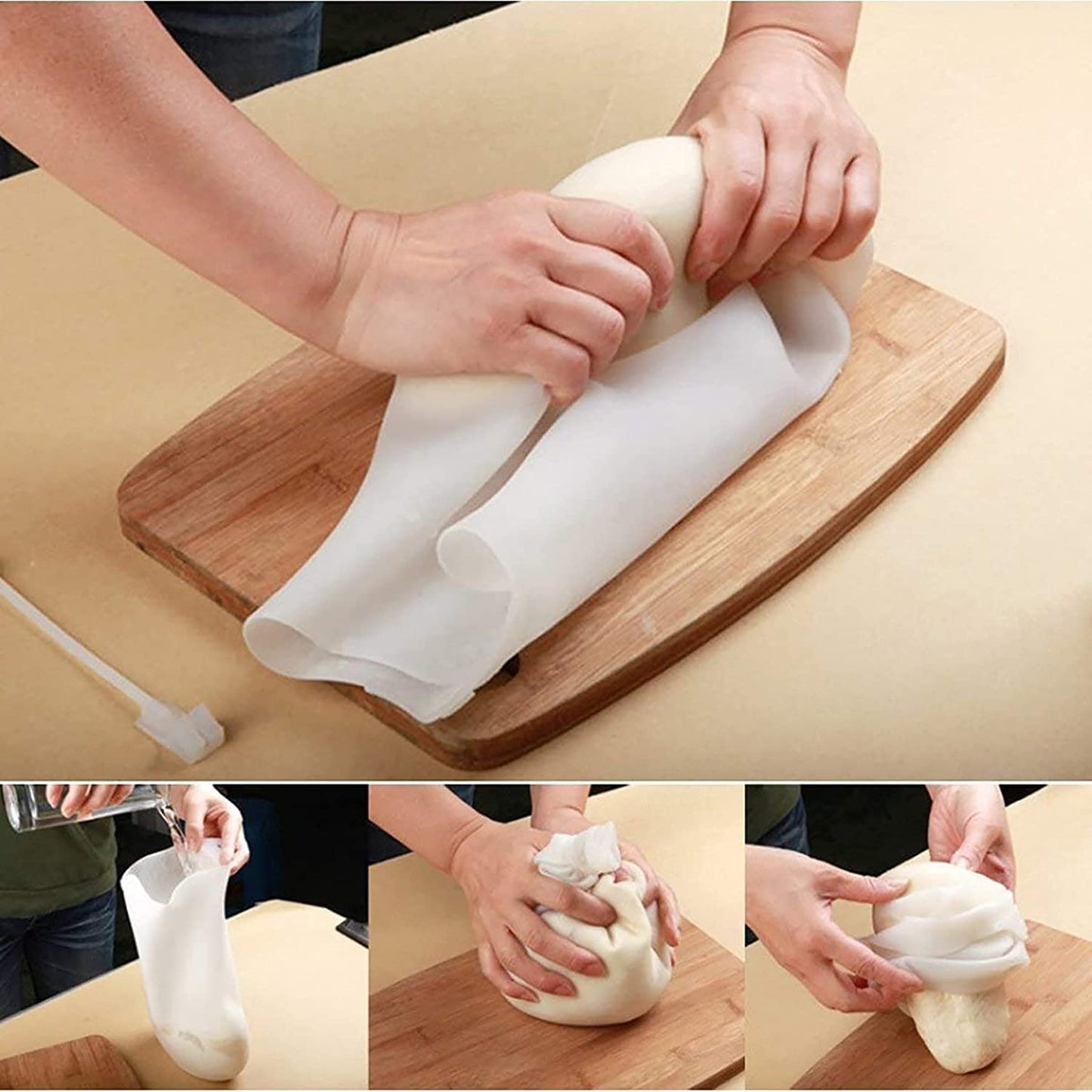 Sillicon Aata Dough Pouch