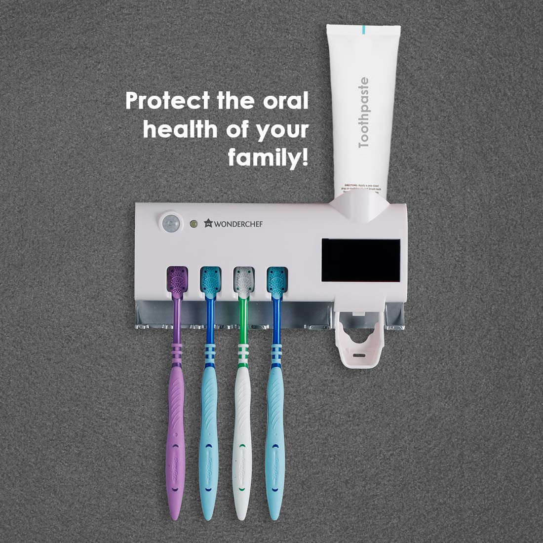 Smart Toothbrush Sanitizer
