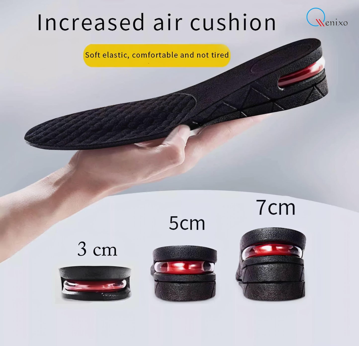 Hight Increasing Unisex Shoe Insoles