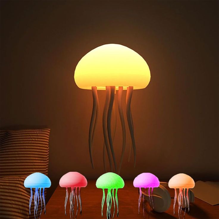 Rotating Jellyfish Lamp