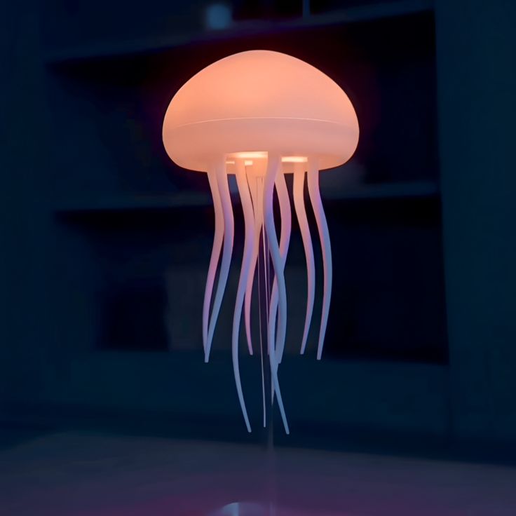 Rotating Jellyfish Lamp