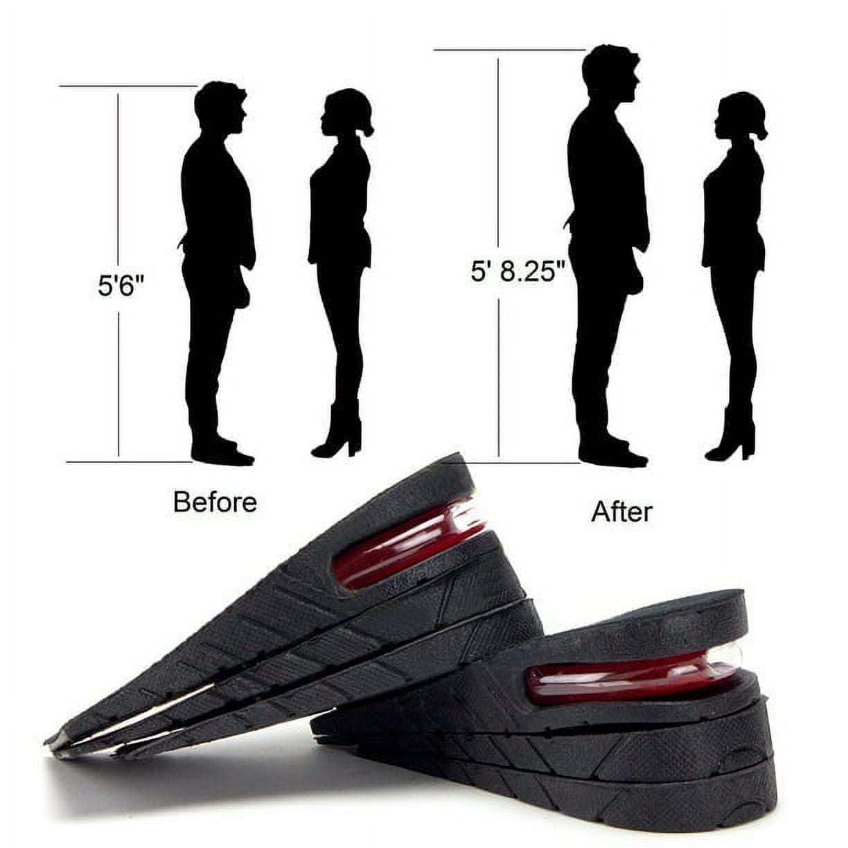 Hight Increasing Unisex Shoe Insoles