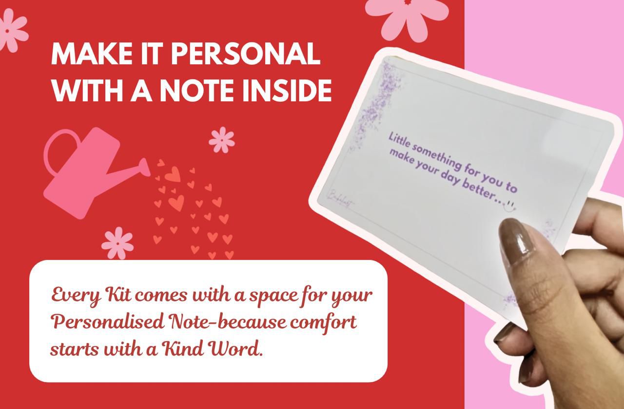 Period Pamper Kit | Pamper Items & Personalized Message