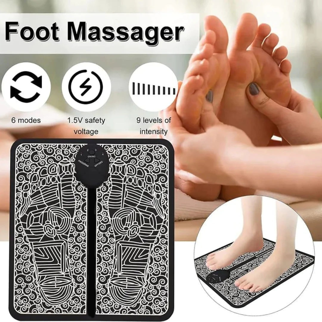 Experience Complete Relaxation: Relieve Stress, Improve Circulation, and Soothe Foot Pain with the Ultimate Foot Massager