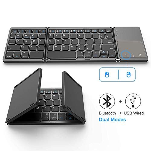Wireless Keyboard With Touchpad