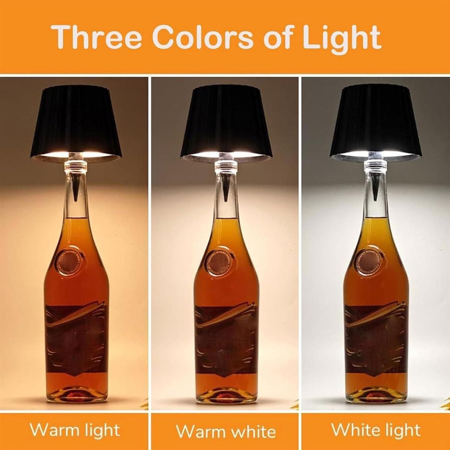 Luxury Lamp Shade - Transform Any Ordinary Bottle into a Luxurious Lamp