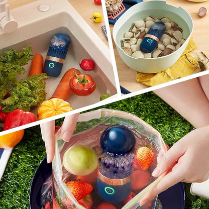 Vegetables Purifier - No More Worries About Pesticides: Enjoy Cleaner, Healthier Fruits and Veggies