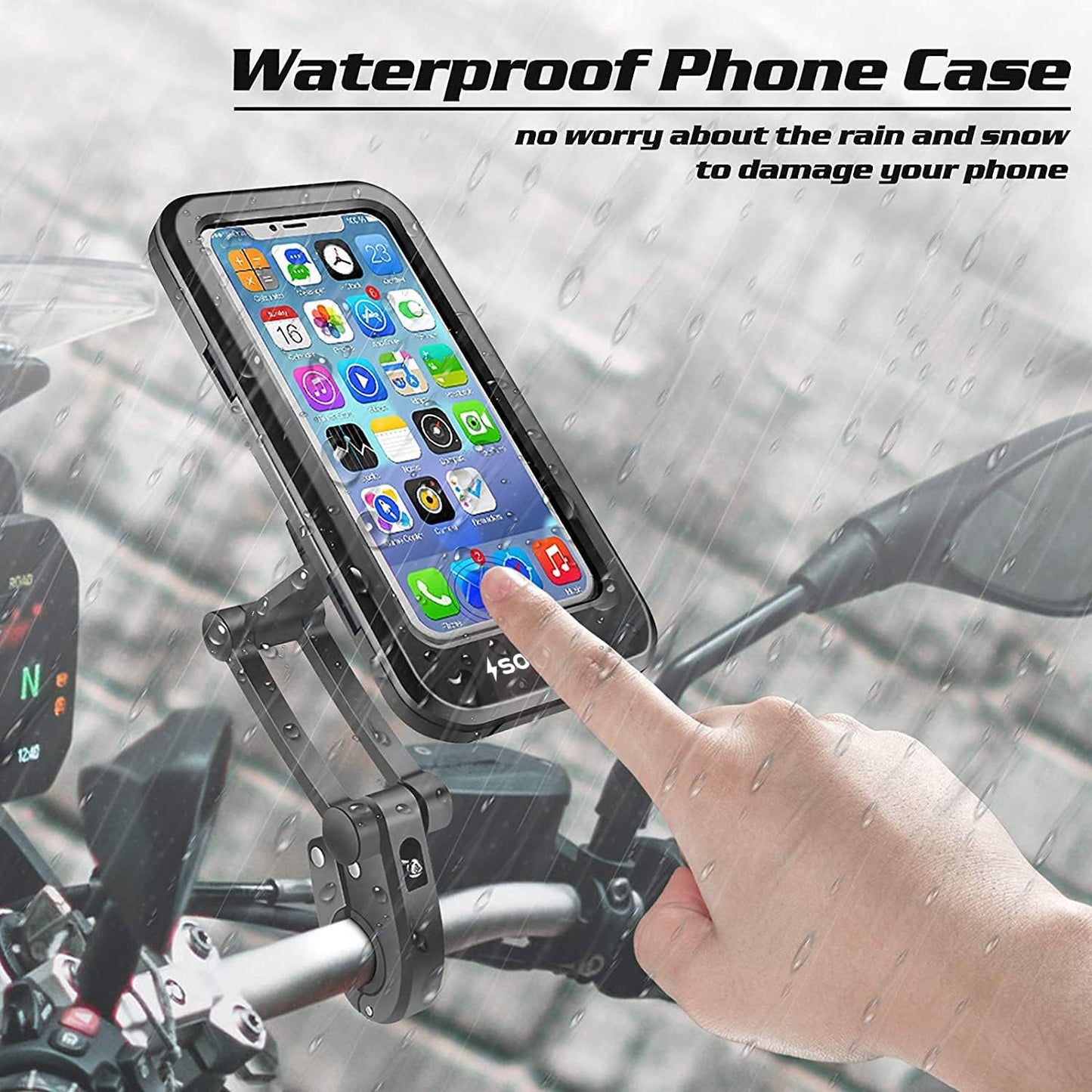 Waterproof 360 Mobile Phone Holder - Keep Your Phone Safe and Dry