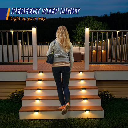 Illuminate Your Outdoors with Stylish Solar Step Lights