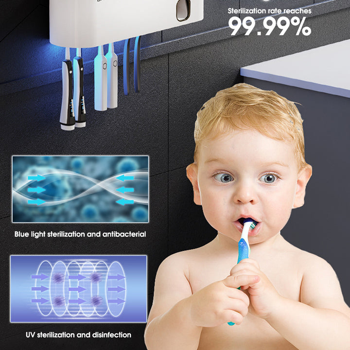 Smart Toothbrush Sanitizer - Keep Your Family’s Smiles Germ-Free with a Smart Toothbrush Sanitizer