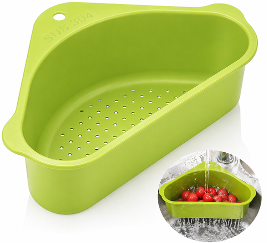 Kitchen Sink Corner Drainer Basket