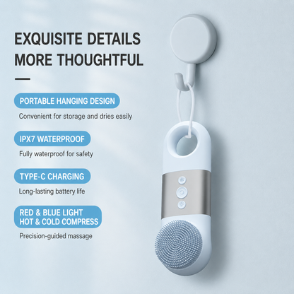 Silicone Sonic Facial Cleansing Brush