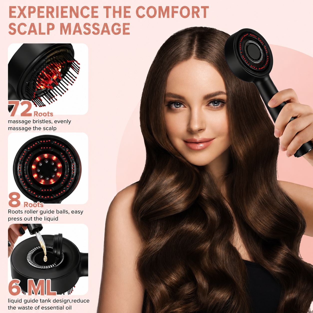 Hair Oil Massager Comb
