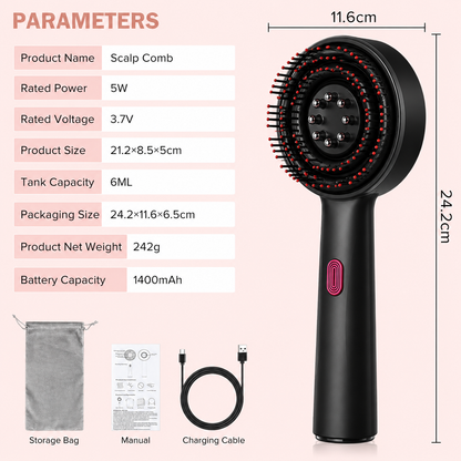 Hair Oil Massager Comb
