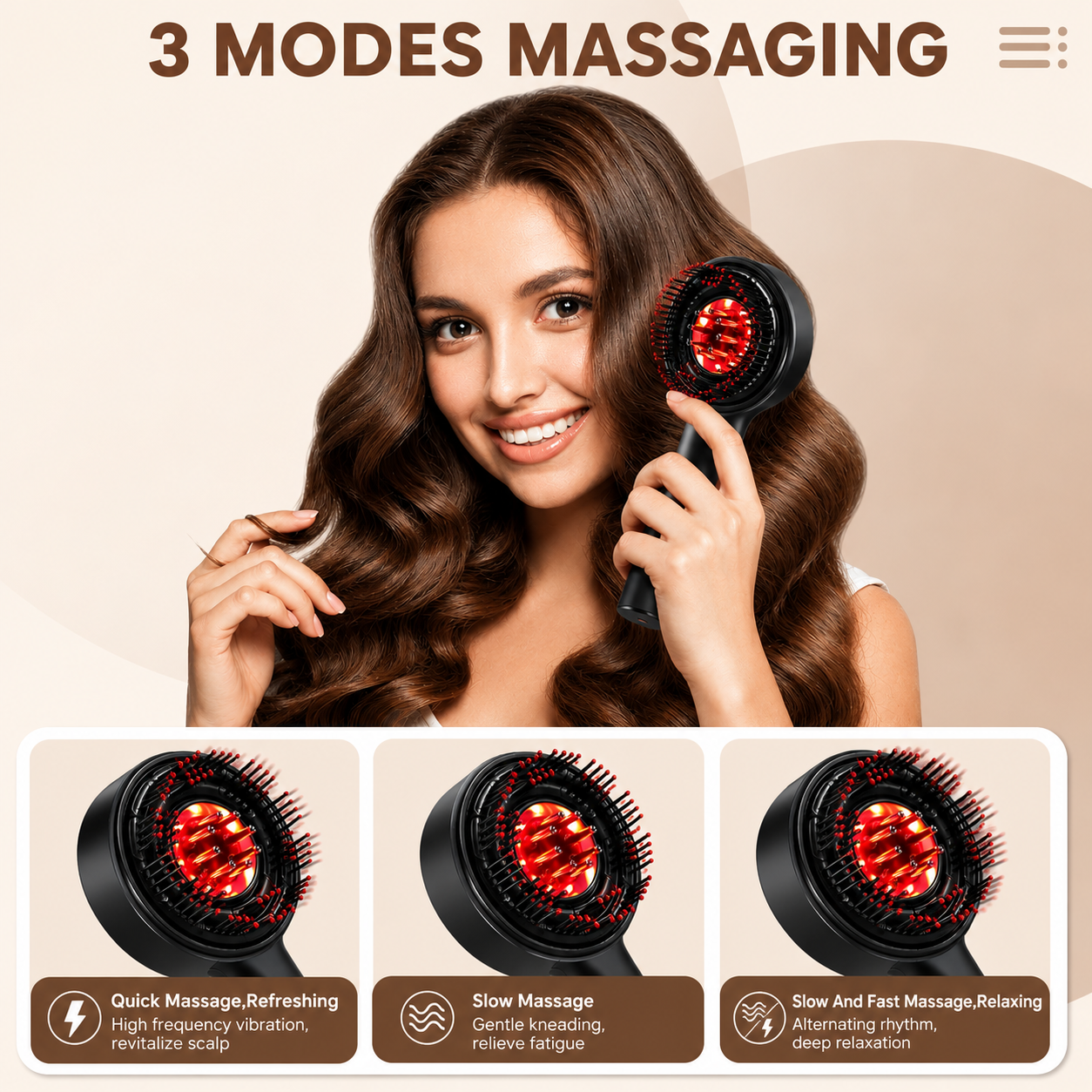 Hair Oil Massager Comb
