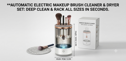 Electric Makeup Brush Cleaner Machine