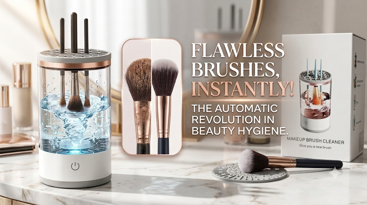 Electric Makeup Brush Cleaner Machine