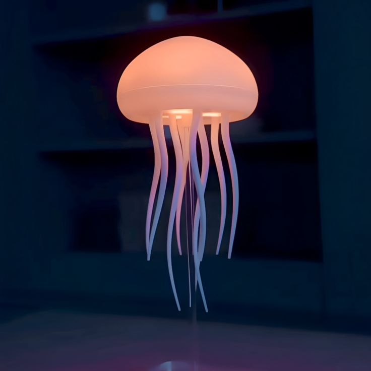 Experience the Magic of Realistic Jellyfish Motion with Our Rotating Jellyfish Lamp