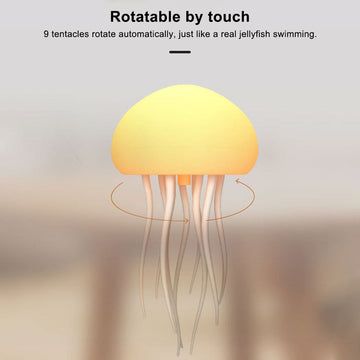 Experience the Magic of Realistic Jellyfish Motion with Our Rotating Jellyfish Lamp