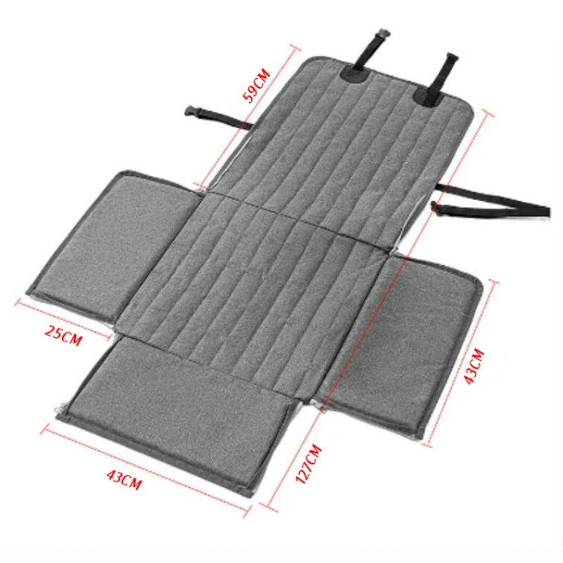 Waterproof Pet Carrier & Car Seat Cover, Foldable