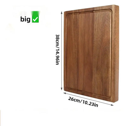 3-Piece Set Deep-Carbonized Bamboo Cutting Board For Kitchen  Crack Resistant Wood Chopping Boards With Deep Juice Grooves Pre Oiled Butcher Block For Meat Vegetables  Cheese  Carbonized