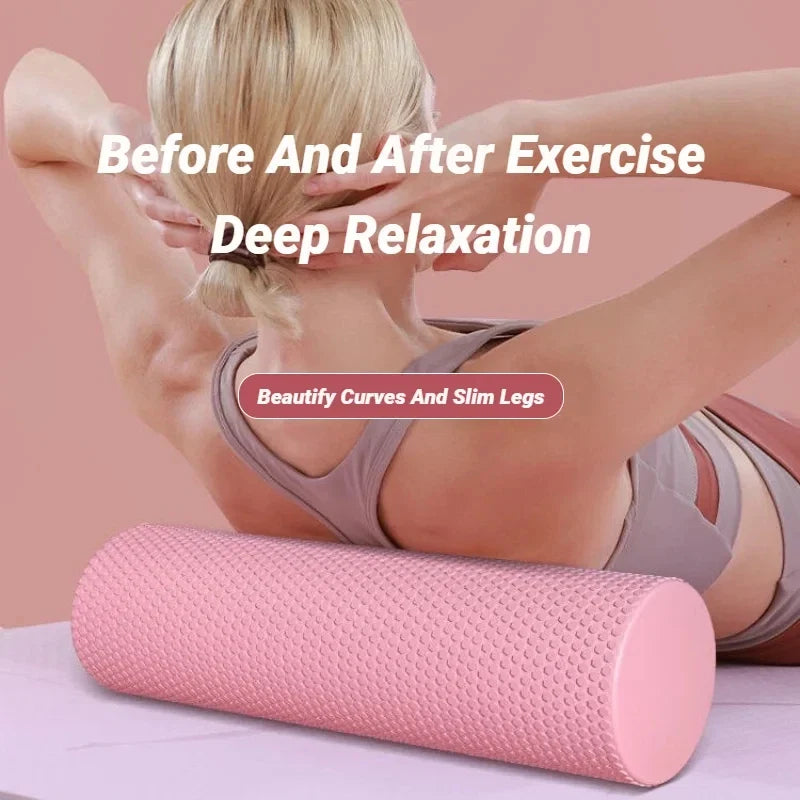 Hexagonal EVA Foam Yoga Roller