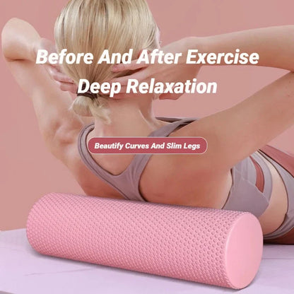 Hexagonal EVA Foam Yoga Roller