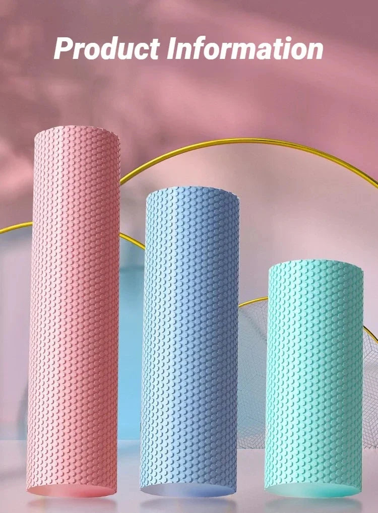 Hexagonal EVA Foam Yoga Roller