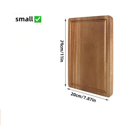 3-Piece Set Deep-Carbonized Bamboo Cutting Board For Kitchen  Crack Resistant Wood Chopping Boards With Deep Juice Grooves Pre Oiled Butcher Block For Meat Vegetables  Cheese  Carbonized