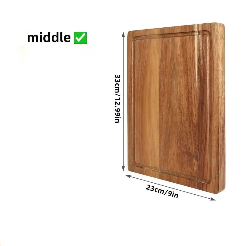 3-Piece Set Deep-Carbonized Bamboo Cutting Board For Kitchen  Crack Resistant Wood Chopping Boards With Deep Juice Grooves Pre Oiled Butcher Block For Meat Vegetables  Cheese  Carbonized