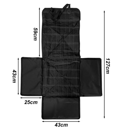 Waterproof Pet Carrier & Car Seat Cover, Foldable