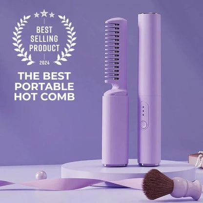 Unleash Silky Perfection with Every Stroke: The Ultimate Hair Straightener Comb