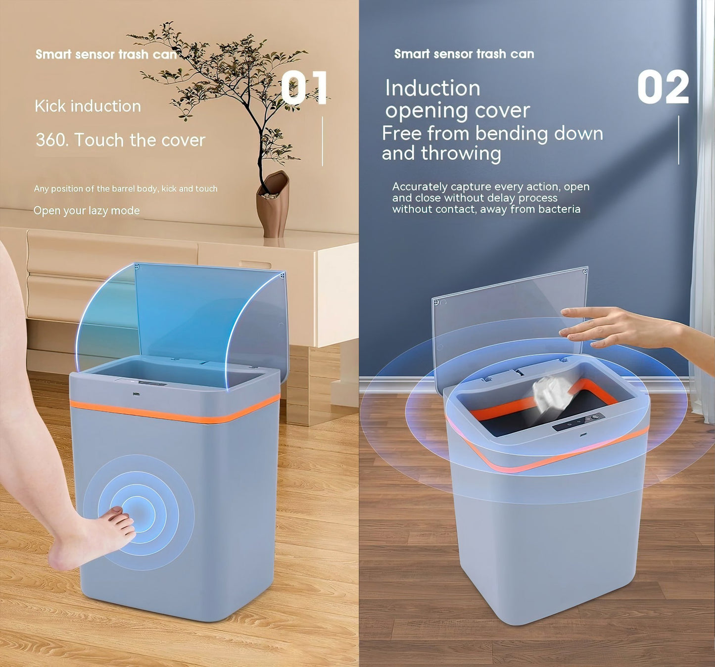 Smart Sensor Dustbin – Touchless, Hygienic, and Effortless Waste Disposal