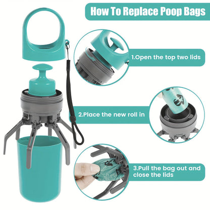 Portable Dog Poop Scoope