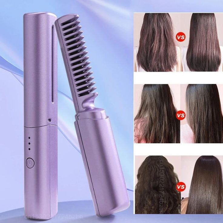 Unleash Silky Perfection with Every Stroke: The Ultimate Hair Straightener Comb