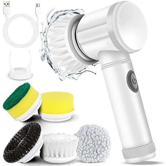 Multipurpose Spin Scrubber Brush