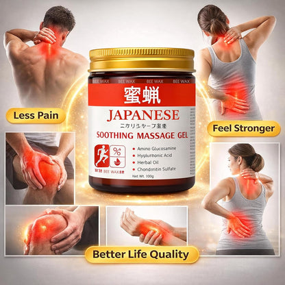 Japanese Pain Relief Massage Gel Pack of 2 Pcs