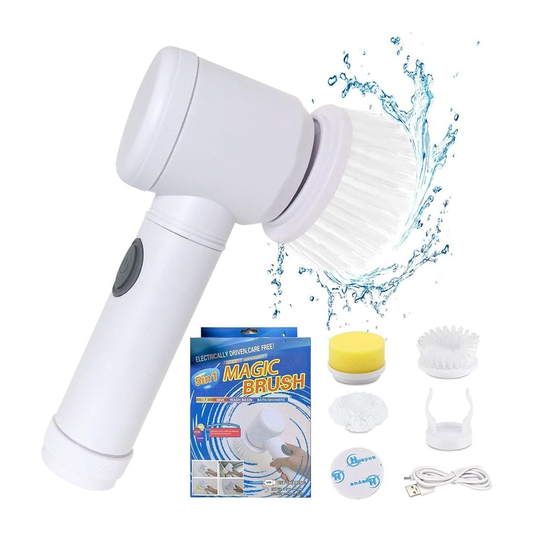 Multipurpose Spin Scrubber Brush