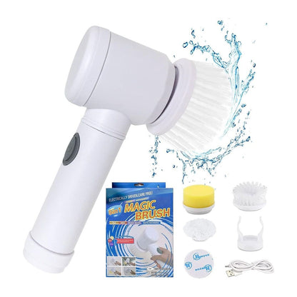 Multipurpose Spin Scrubber Brush