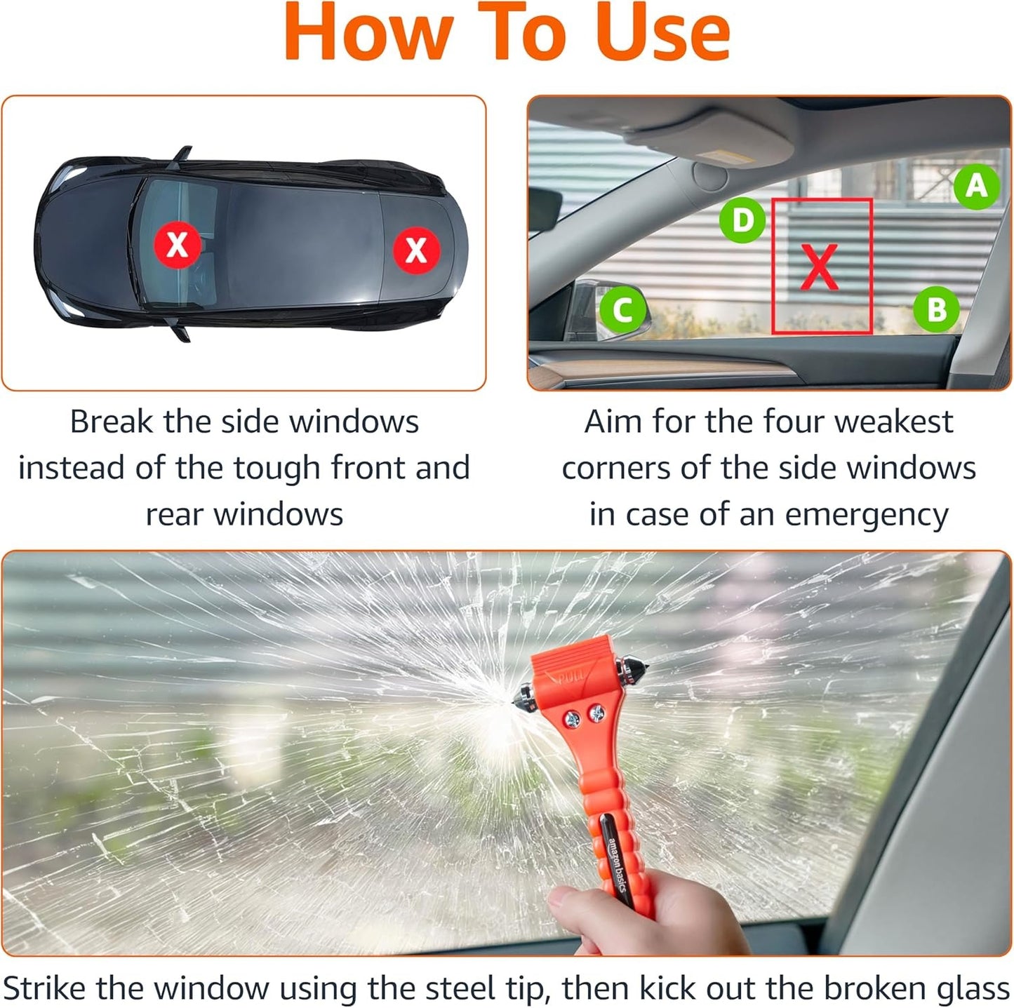 Car Safety Hammer