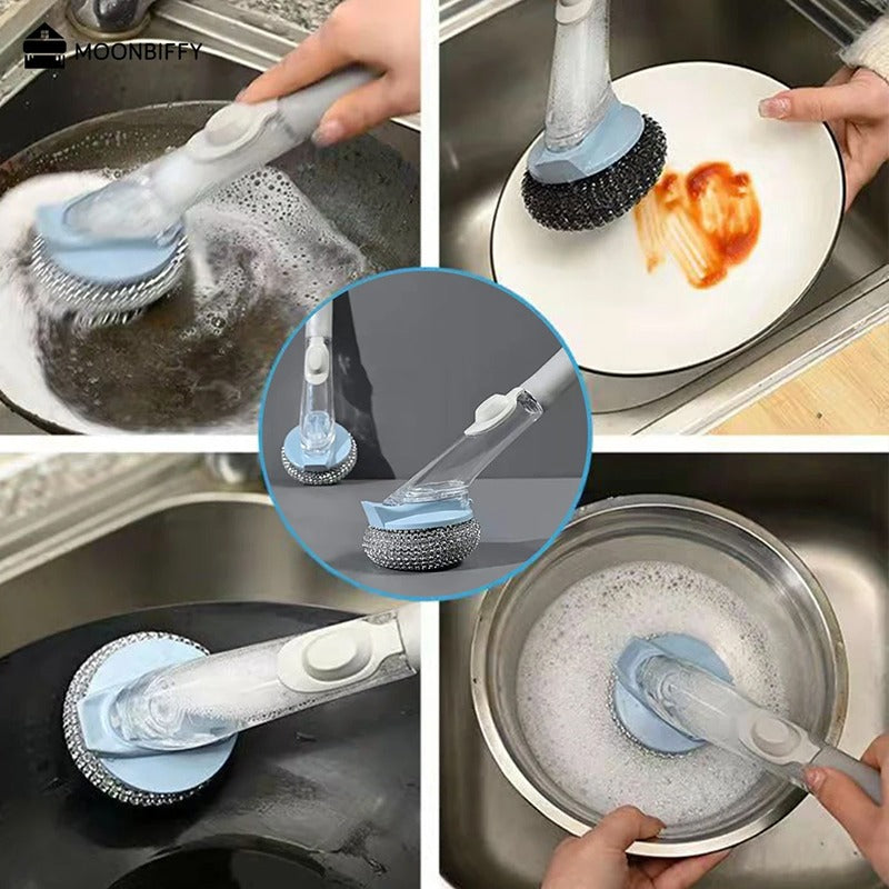 Dish Brush With Dispenser