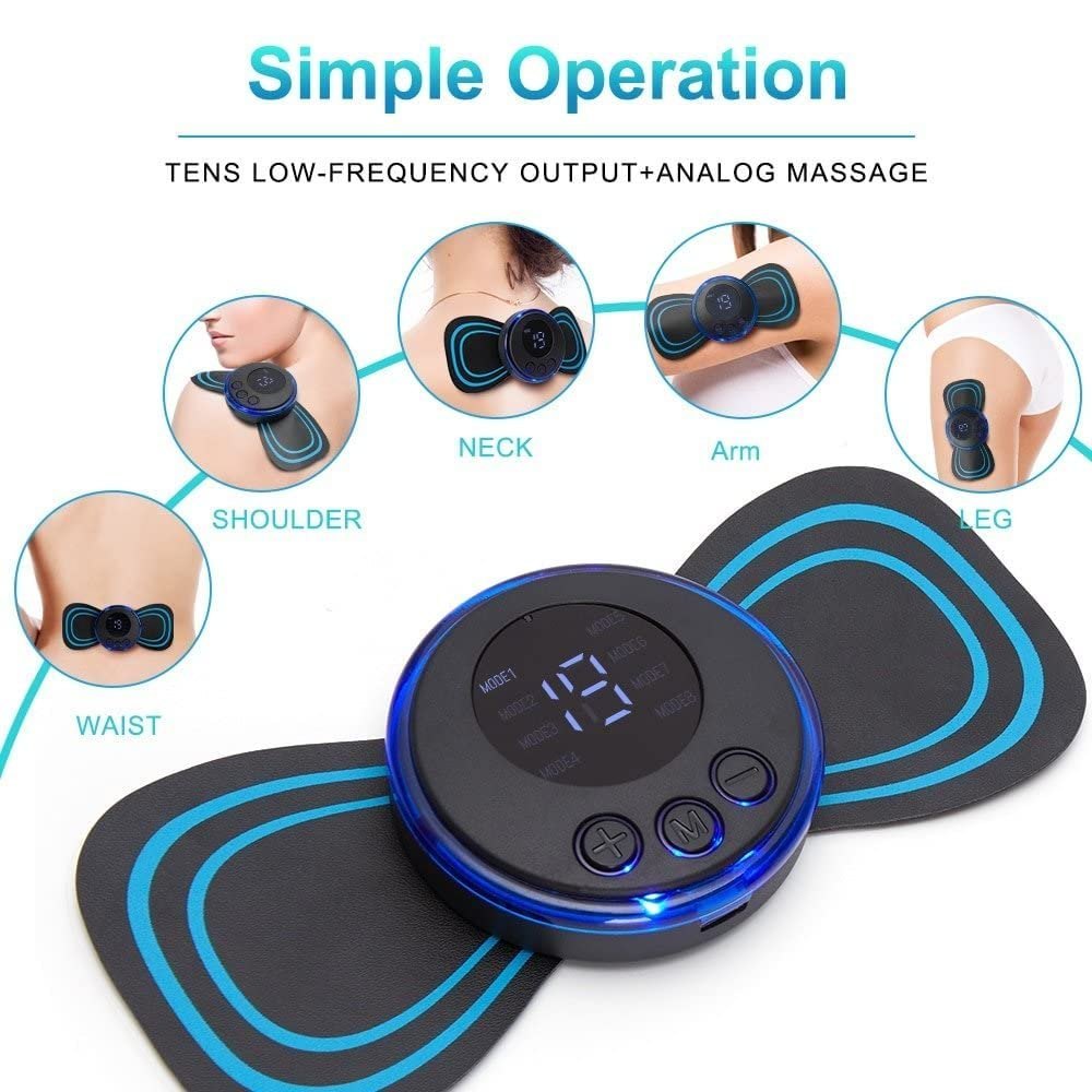 Massager Pad - Relax Anywhere: Portable, Versatile Removable Massager Pad for Instant Comfort!