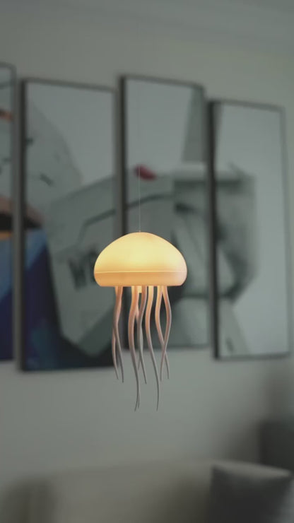 Experience the Magic of Realistic Jellyfish Motion with Our Rotating Jellyfish Lamp