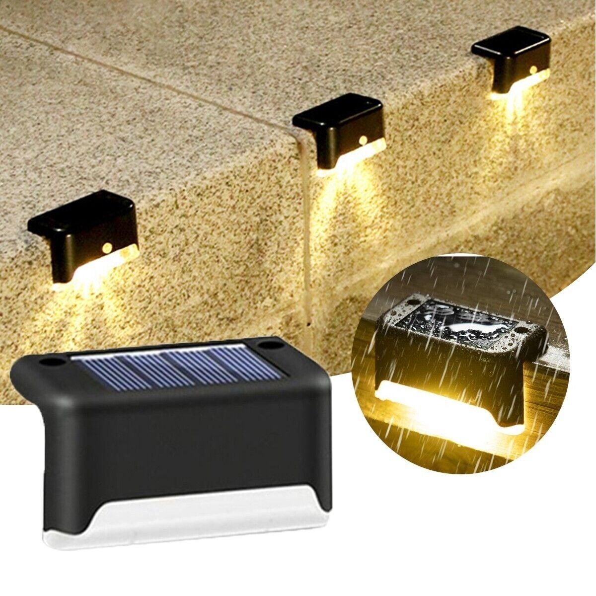 Illuminate Your Outdoors with Stylish Solar Step Lights